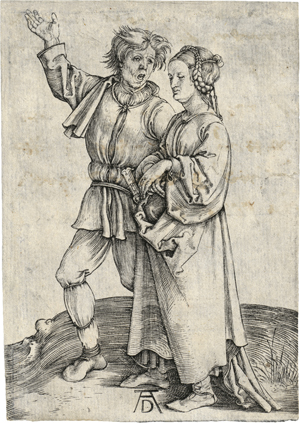 Lot 5098, Auction  120, Dürer, Albrecht, Der junge Bauer und seine Frau