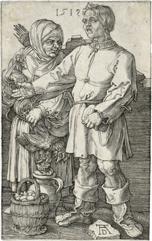 Lot 5100, Auction  120, Dürer, Albrecht, Der Marktbauer und sein Weib