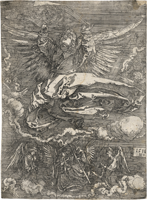 Lot 5103, Auction  120, Dürer, Albrecht, Das Schweißtuch, von einem Engel gehalten