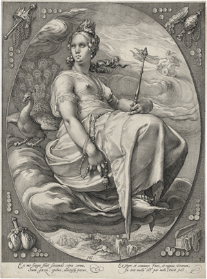 Lot 5120, Auction  120, Goltzius, Hendrick, Juno; Minerva