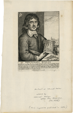 Lot 5132, Auction  120, Hollar, Wenzel, Selbstbildnis