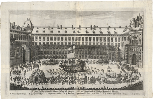 Lot 5136, Auction  120, Hoy, Nicolaus van - nach, Il Gran Balletto à Cavallo Fattosi il di 24. di Genaro 1667
