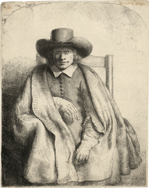 Lot 5225, Auction  120, Rembrandt Harmensz. van Rijn, Bildnis Clement de Jonge, Kupferstichverleger