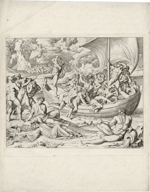 Lot 5421, Auction  120, Koch, Joseph Anton, Darstellungen aus Dantes Hölle