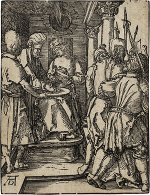 Lot 5561, Auction  120, Dürer, Albrecht, Die Handwaschung des Pilatus