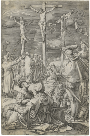 Lot 5578, Auction  120, Goltzius, Hendrick, Christus am Kreuz