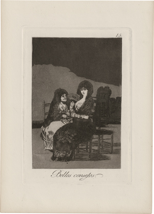 Lot 5581, Auction  120, Goya, Francisco de, Bellos consejos