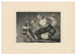 Lot 5587, Auction  120, Goya, Francisco de, Zehn Blatt aus den "Proverbios"