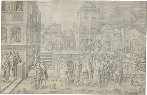 Lot 5628, Auction  120, Leyden, Lucas van, Die große Schaustellung Christi (Ecce Homo)