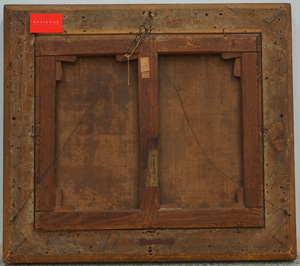 Los 6008 - Niederländisch - 2.H. 17.Jh. Reiter und Hirten in südlicher Ideallandschaft mit römischer Tempelruine - 2 - thumb