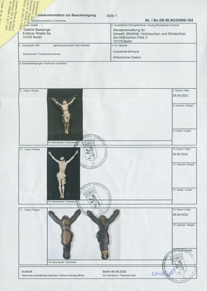 Los 6020 - Florentinisch - 1680er Jahre. Der gekreuzigte Christus im Originaletui von Papst Innozenz XI. - 9 - thumb