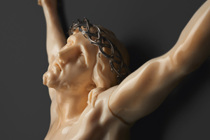 Los 6020 - Florentinisch - 1680er Jahre. Der gekreuzigte Christus im Originaletui von Papst Innozenz XI. - 1 - thumb