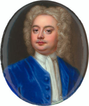 Lot 6041, Auction  120, Zincke, Christian Friedrich, Miniatur Portrait eines jungen Mannes in blauer Jacke und weißer Halsbinde