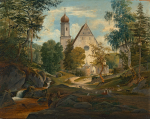 Lot 6069, Auction  120, Bernatz, Johann Martin, Wallfahrtskirche in Süddeutschland