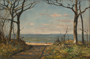 Lot 6176, Auction  120, Koerner, Ernst Carl Eugen, Frühlingstag an der Ostsee