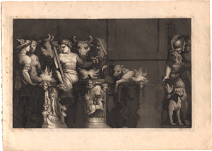 Lot 6308, Auction  120, Ruscheweyh, Ferdinand, Vorlegeblätter von Handzeichnungen des Raphael, Giulio Romano, MichelAngelo, ...