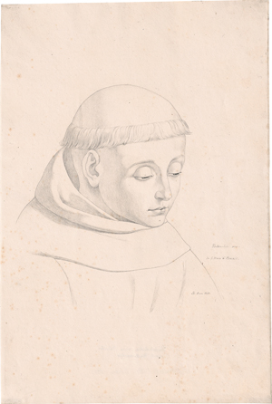 Lot 6354, Auction  120, Stölzel, Christian Ernst, Kopf eines Mönches