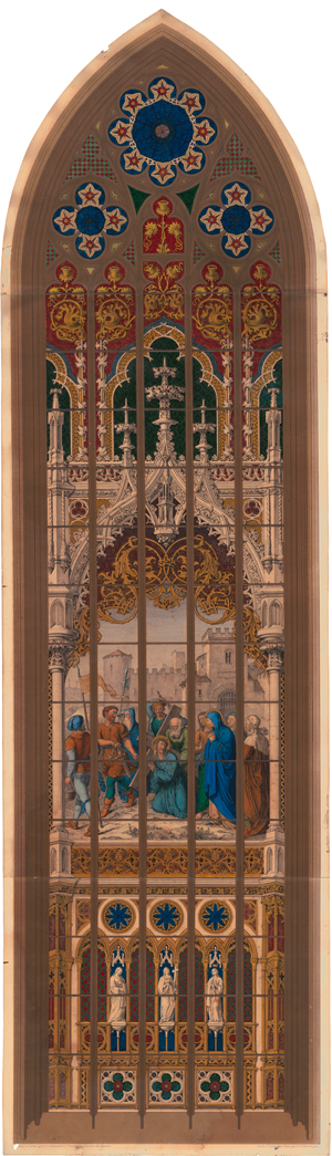 Lot 6402, Auction  120, Eggert, Franz Xaver, Die Glasgemälde der neuerbauten Mariahilfkirche in der Vorstadt Au zu München