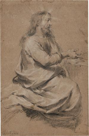 Lot 6662, Auction  120, Flämisch, um 1700. Christus am Brunnen von Samaria