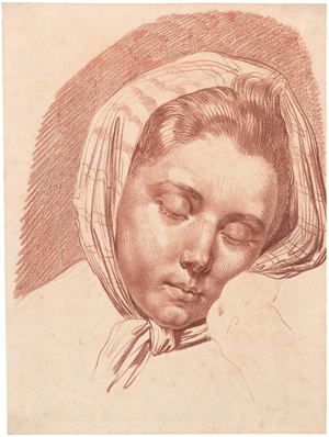 Lot 6711, Auction  120, Schmutzer, Jakob Matthias, Bildnis einer jungen, schlafenden Frau