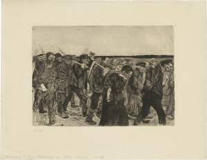 Lot 7054, Auction  120, Kollwitz, Käthe, Weberzug