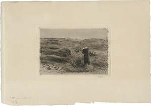 Lot 7065, Auction  120, Liebermann, Max, Weg durch die Dünen