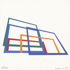 Lot 7347, Auction  120, Maurer, Dóra, Geometrische Komposition