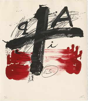 Lot 7406, Auction  120, Tàpies, Antoni, Ohne Titel