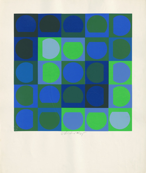 Lot 7425, Auction  120, Vasarely, Victor, Zaphir
