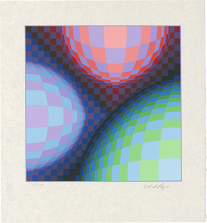 Lot 7427, Auction  120, Vasarely, Victor, Trion D