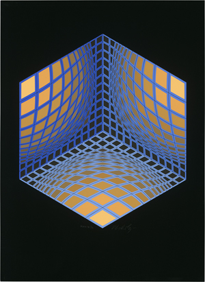 Lot 7431, Auction  120, Vasarely, Victor, Parmenide