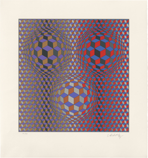 Lot 7432, Auction  120, Vasarely, Victor, Conjoction