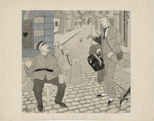 Lot 8001, Auction  120, Heine, Thomas Theodor, Der Stadtmensch