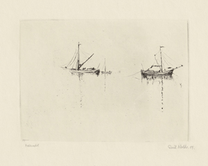 Lot 8023, Auction  120, Nolde, Emil, Ruhende Schiffe (Schiffe bei Windstille)