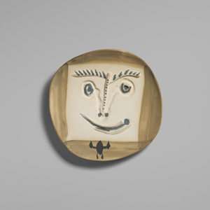 Lot 8143, Auction  120, Picasso, Pablo, Visage à la cravate