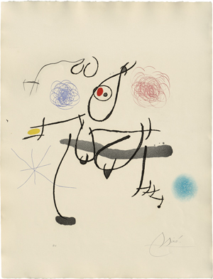 Lot 8149, Auction  120, Miró, Joan, Miró à l'encre