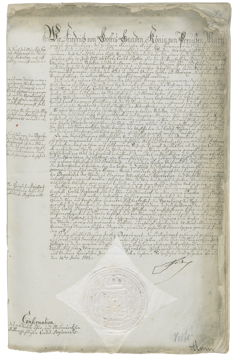 Lot 2451, Auction  120, Friedrich II., der Große, König von Preußen, 53 Briefe und Urkunden + Beilagen