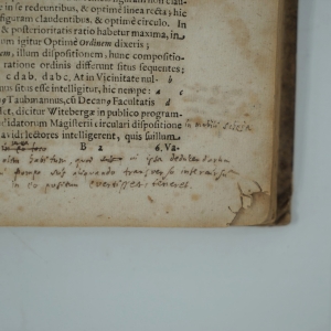 Los 245 - Leibniz, Gottfried Wilhelm - Sammelband mit 4 Frühschriften und 4 Gelegenheitsdrucken - 18 - thumb