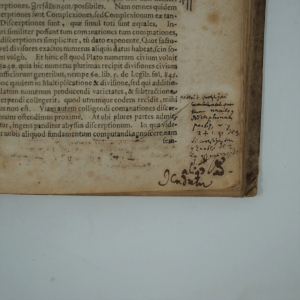Los 245 - Leibniz, Gottfried Wilhelm - Sammelband mit 4 Frühschriften und 4 Gelegenheitsdrucken - 22 - thumb