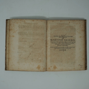 Los 245 - Leibniz, Gottfried Wilhelm - Sammelband mit 4 Frühschriften und 4 Gelegenheitsdrucken - 25 - thumb