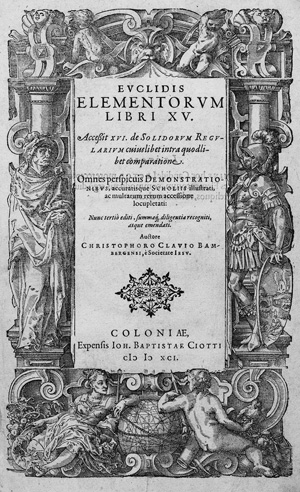 Lot 1042, Auction  121, Euklid und Clavius, Christophorus, Elementorum libri XV