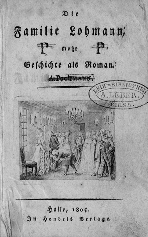 Lot 2058, Auction  121, Georgi, Wilhelm Gottlieb, Die Familie Lohmann