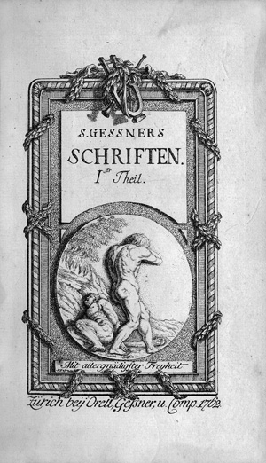 Lot 2059, Auction  121, Gessner, Salomon, Schriften