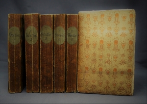 Lot 2063, Auction  121, Goethe, Johann Wolfgang von, Aus meinem Leben. Dichtung und Wahrheit. 6 Bände