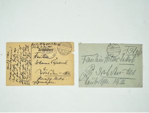 Los 2515 - Dix, Otto - 11 Briefe, 1 Postkarte 1915-1918 - 4 - thumb