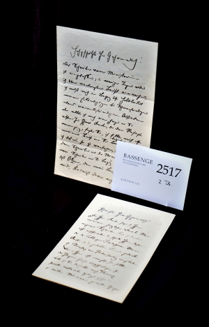 Lot 2517, Auction  121, Gebhardt, Eduard von, 2 Briefe