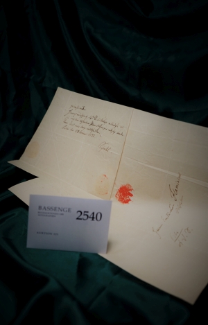 Lot 2540, Auction  121, Schinkel, Karl Friedrich, Brief 1832