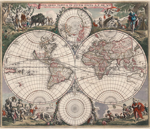 De Wit, Frederik, Nova Orbis Tabula