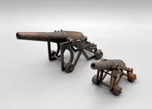 Lot 2753b, Auction  121, Miniatur-Kanonen, 2 Kanonen aus Eisen