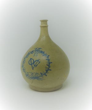 Lot 2769, Auction  121, Dutch East India Company., Glasierte Bauchflasche aus Steingut